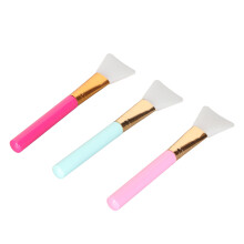 9-teiliges Silikon-Makeup-Applikator-Set mit langem Griff, haarlos
