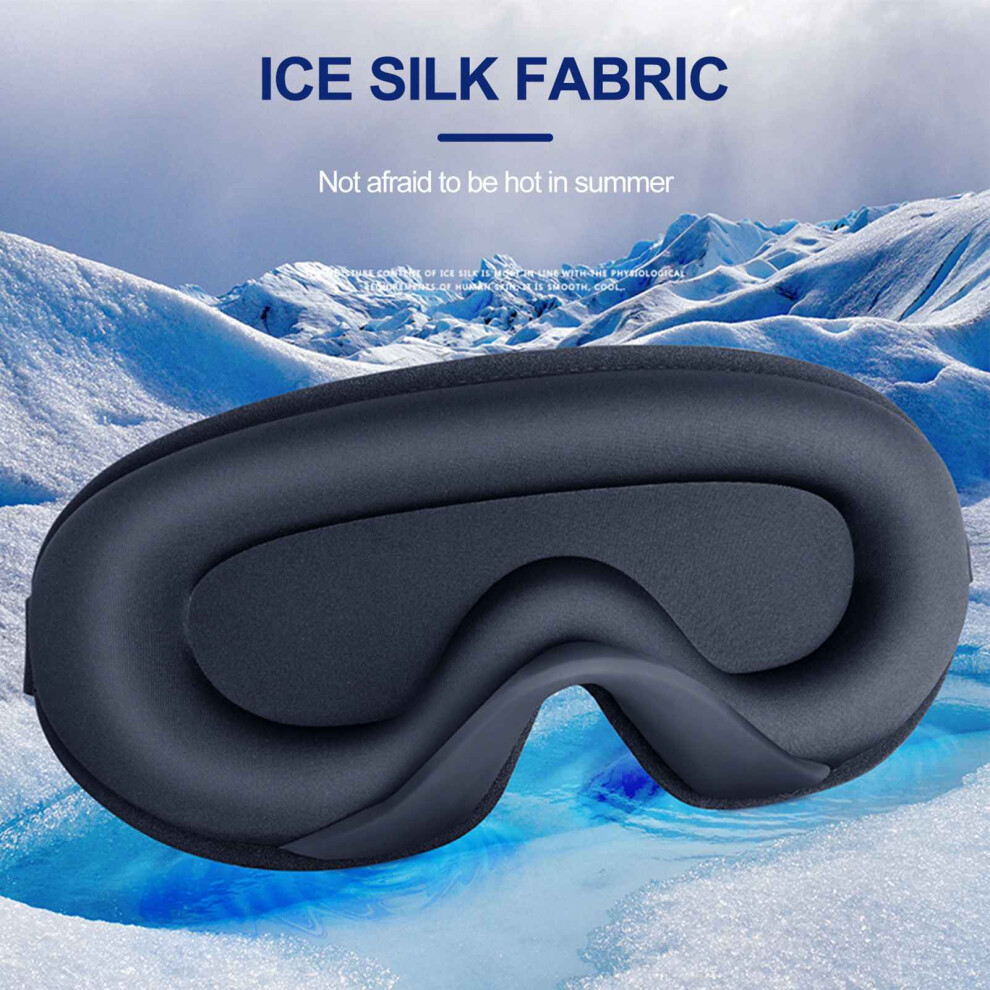 Light 3D Contoured Blocking Sleep Mask For Women Men Breathable