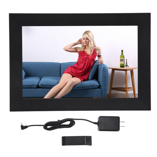 (US Plug) Cornice Foto Digitale WiFi HD Touch Cloud
