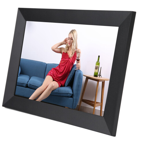 (EU Plug) Cornice Foto Digitale WiFi HD Touch Cloud 1