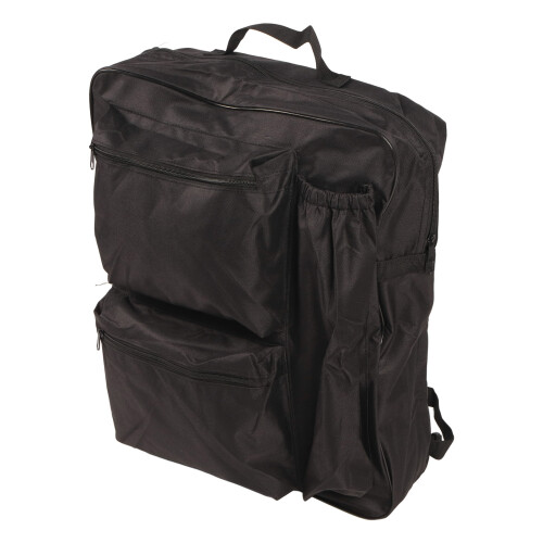 Schwarzer wasserdichter Rollstuhl-Rucksack, große Kapazität 1