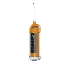 (Orange) Wasser-Dentalreiniger 6-Gang Einstellbar Tragbar Oral-Spüler Orange