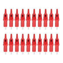 (Red) 20x Tattoo-Pen-Kartusche 0,5mm 2ml Schwarz für Tattoo-Maschine