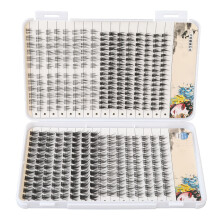 400 Stk Wimperncluster weich flauschig wiederverwendbar gemischt