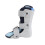 (Left Foot M) Kids Ankle Brace Breathable Adjustable Walking Boot L 5