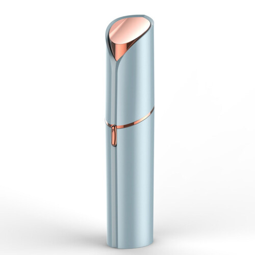 (Blue) Elektrisches Epilierer Lippenstift-Form USB Gold 1