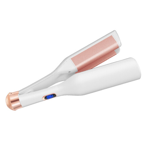 (White) 32mm-Tief-V-Haarlockenstab Schnellheizend 1