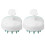 (Blue) 2x Shampoo-Bürste Silikon Kopfhautmassage Rosa 5