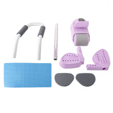 (Purple) Automatic Rebound Abdominal Wheel Wireless Rechargeable AB Roller Blue