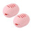 2pcs Makeup Sponge Holder Wet Dry Storage Box Silicone Case 3