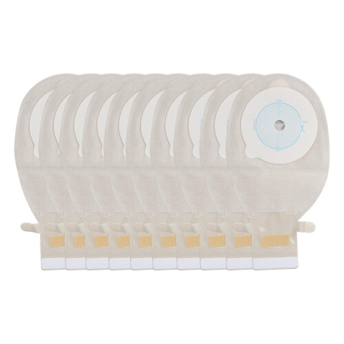 10 buste adesive per ileostomia monouso