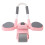 (Pink) Automatic Rebound Abdominal Wheel Wireless Rechargeable AB Roller Blue 4