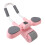 (Pink) Automatic Rebound Abdominal Wheel Wireless Rechargeable AB Roller Blue 3