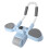 (Blue) Rullo addominali ricaricabile blu 4