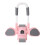 (Pink) Automatic Rebound Abdominal Wheel Wireless Rechargeable AB Roller Blue 5