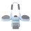 (Blue) Automatic Rebound Abdominal Wheel Wireless Rechargeable AB Roller Blue 4