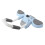 (Blue) Rullo addominali ricaricabile blu 5
