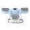 (Blue) Rullo addominali ricaricabile blu 3