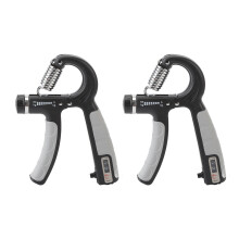 2x Einstellb. Handkrafttrainer 5-60kg mit Zähler