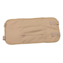 (Khaki) Wiederverwendbare Rizinusöl-Packung in Knopfoptik, einstellbar, khaki