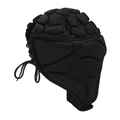 Goalkeeper Helmet Adjustable EVA Headwear Roller Skating 2