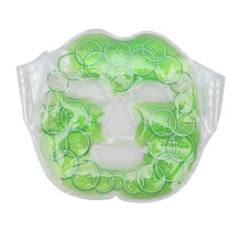 Kühlendes Gesichtspflaster aus PVC-Gel wiederverwendbar