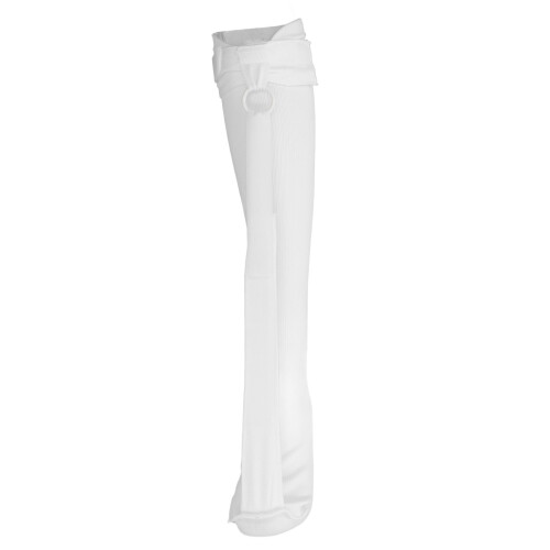 (S/M 22.4in) Plantar Fasciitis Sock Single Strap Compression Night White S/M 1