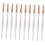 (White) 10PCS Eyebrow Pen Semi-Permanent Microblading Practice Red 3