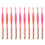 (Red) 10PCS Eyebrow Pen Semi-Permanent Microblading Practice Red 2