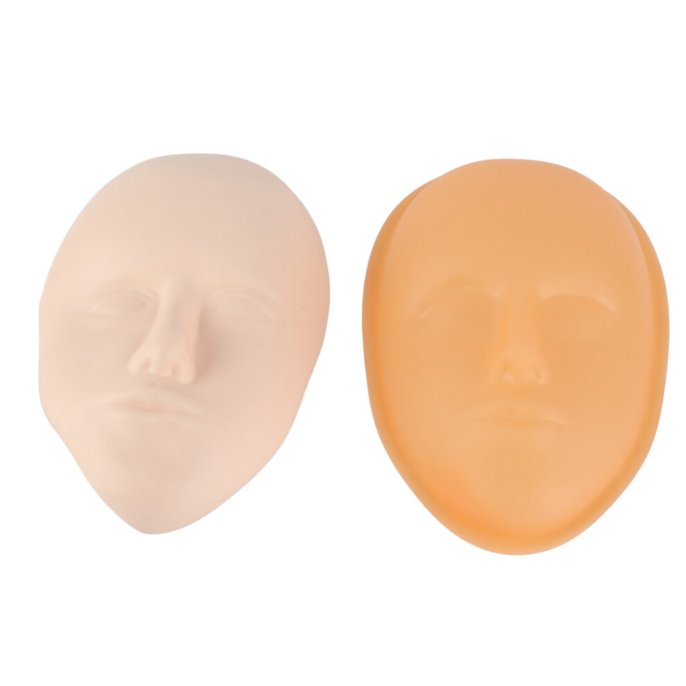 Practice Skin Head 5D Fake Eyebrow Eyeline Lips Model