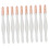 (White) 10PCS Eyebrow Pen Semi-Permanent Microblading Practice Red 4