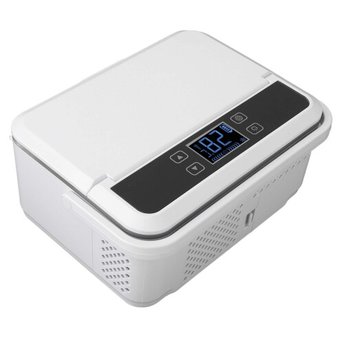 Portable Insulin Cooler Box 2-18 Travel Refrigerator with Handle 1