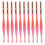 (Red) 10PCS Eyebrow Pen Semi-Permanent Microblading Practice Red 5