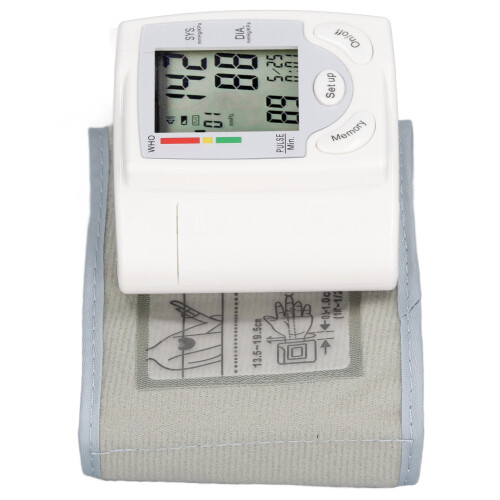 Blutdruckmessgerät Handgelenk Einstellbar Großes LCD Digital 2