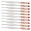 (White) 10PCS Eyebrow Pen Semi-Permanent Microblading Practice Red 5