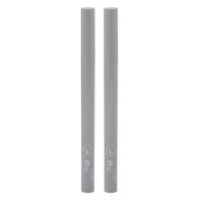 2x Wimpernstift Doppelspitze Super Slim Braun