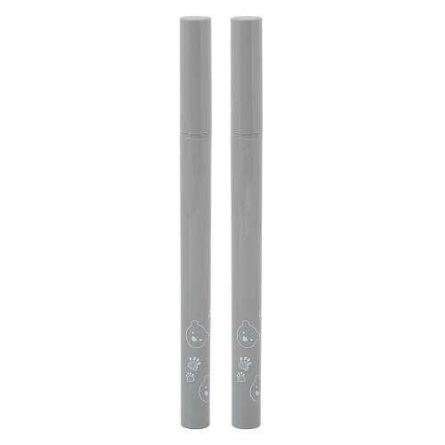 2x Wimpernstift Doppelspitze Super Slim Braun