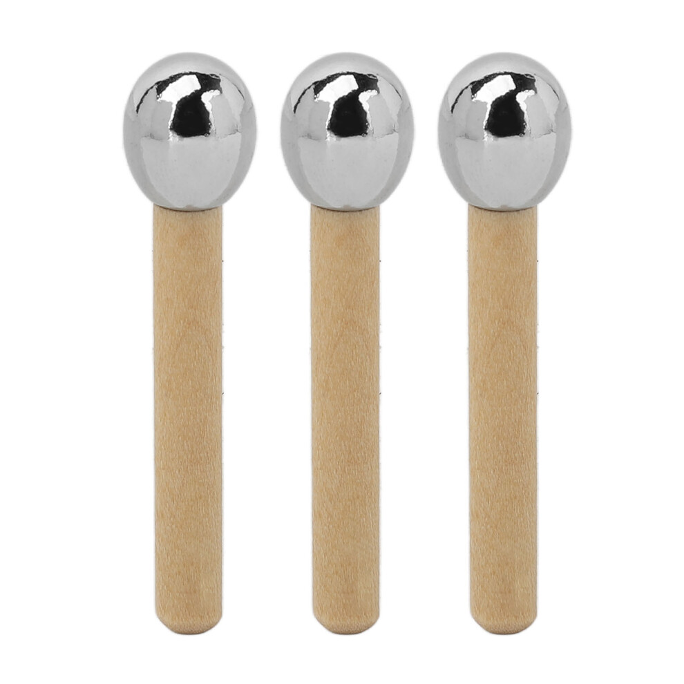 Cream/Dark 3 Pcs Eye Massager Wand Reduce Circles Puffiness