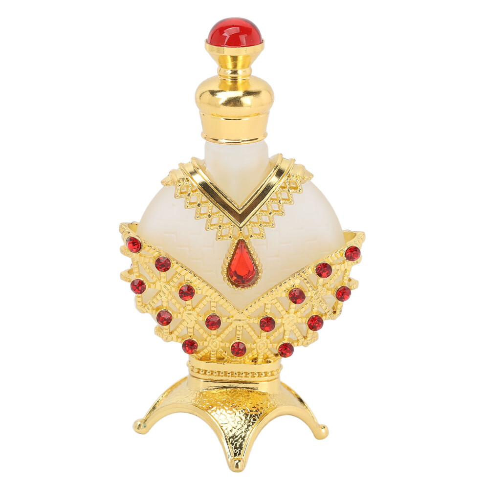 12ml Vintage Perfume Bottle Refillable Leakage Proof Empty for Women