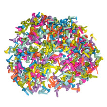 100 Pcs Mini Brads Färgsortiment 8X20Mm För Scrapbooking Hantverk Diy