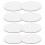8St 10Cm Canvas Ritbräda Premium Målning Bräda Skissblock (Vit) 1