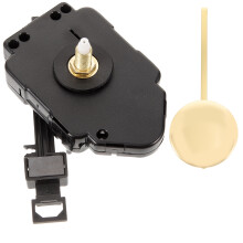 1Set Muurklok Mechanisme Vervanging Pendule Zwart DIY