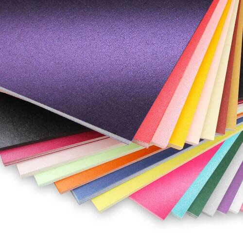 20Pcs A4 Pärlglänsande Papper För , Hantverk, Presentinslagning 2