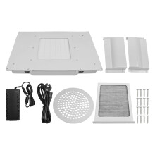 (EU Plug) Nagelstaubabsaugung 4 Lüfter 100W EU-Stecker