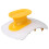 (Yellow) Yellow Arc Scalp Shampoo Brush Exfoliating Massaging 1