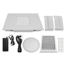 (US Plug) Nagelstaubabsaugung 4 Lüfter 100W EU-Stecker