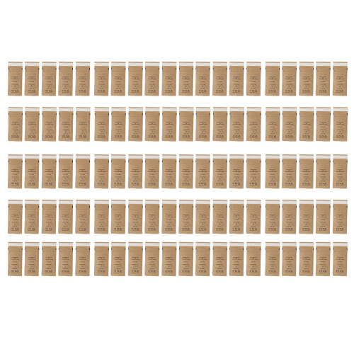 100x Selbstklebende Reinigungsbeutel, 75x150mm