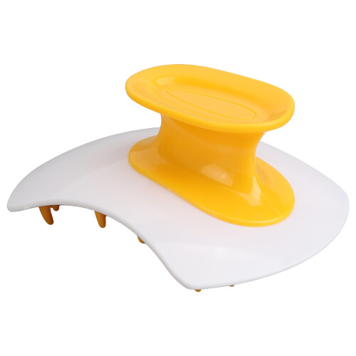 (Yellow) Yellow Arc Scalp Shampoo Brush Exfoliating Massaging 1