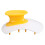(Yellow) Yellow Arc Scalp Shampoo Brush Exfoliating Massaging 5