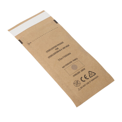 100x Selbstklebende Reinigungsbeutel, 75x150mm 1